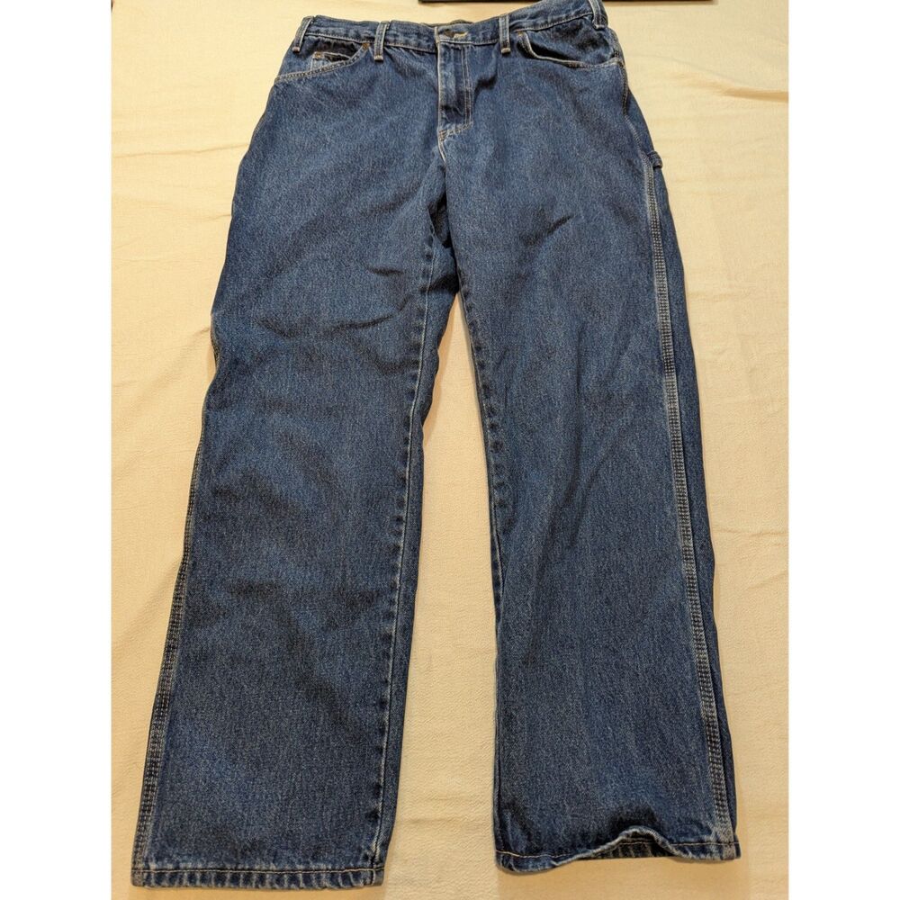 Dickies Carpenter Jeans Relaxed Fit Tag 36x32, Measures 35x32 Denim Workwear